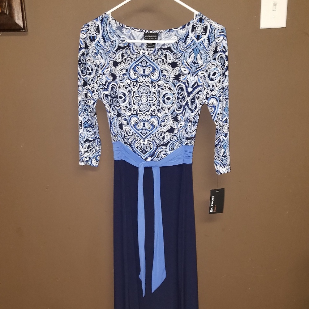 Long sleeve maxi dress